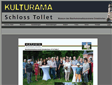 Tablet Screenshot of kulturama.at